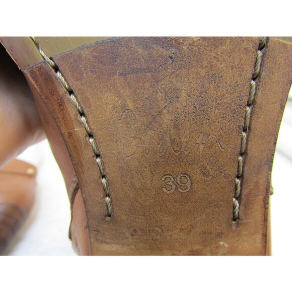 Boden Womens Size 39 EUR Brown Leather Zip Ankle Boots Booties - Picture 10 of 11